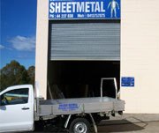 The Bomaderry Sheetmetal workshop on Railway Street